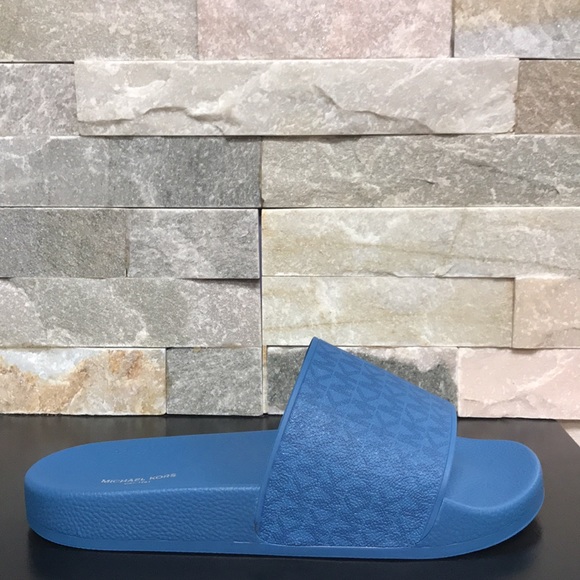 🎁 MICHAEL KORS Jake Logo Slide Men's Sandal - Picture 7 of 8